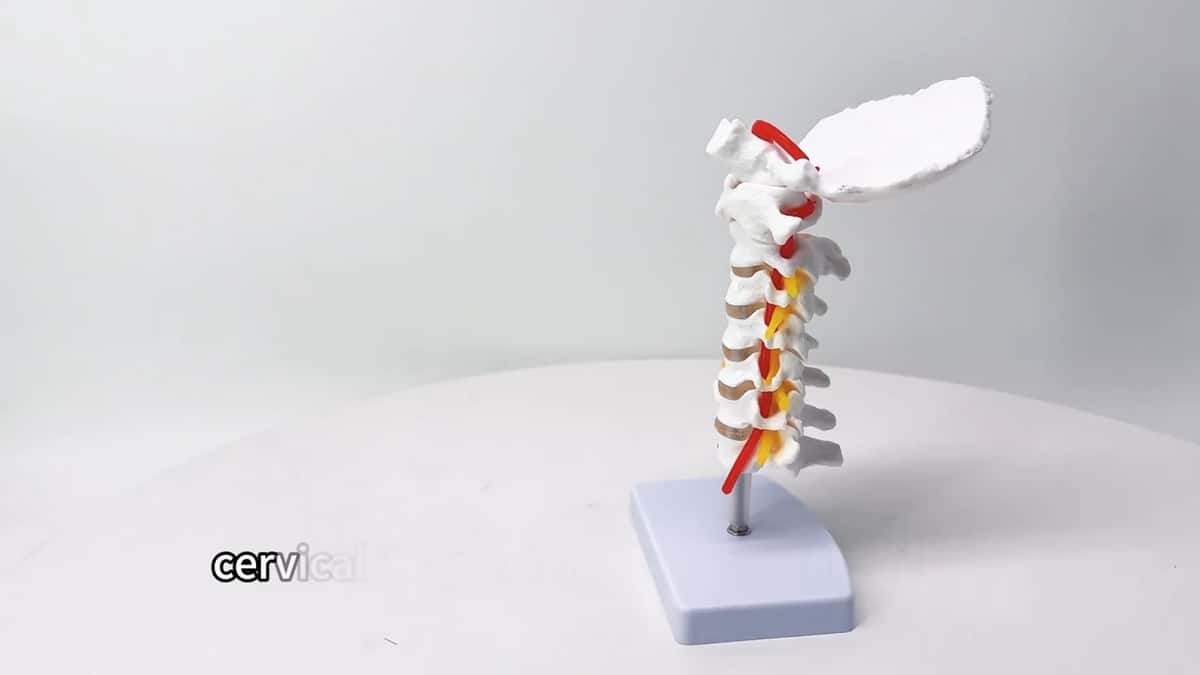 Human cervical vertebrae model - Tenderyard