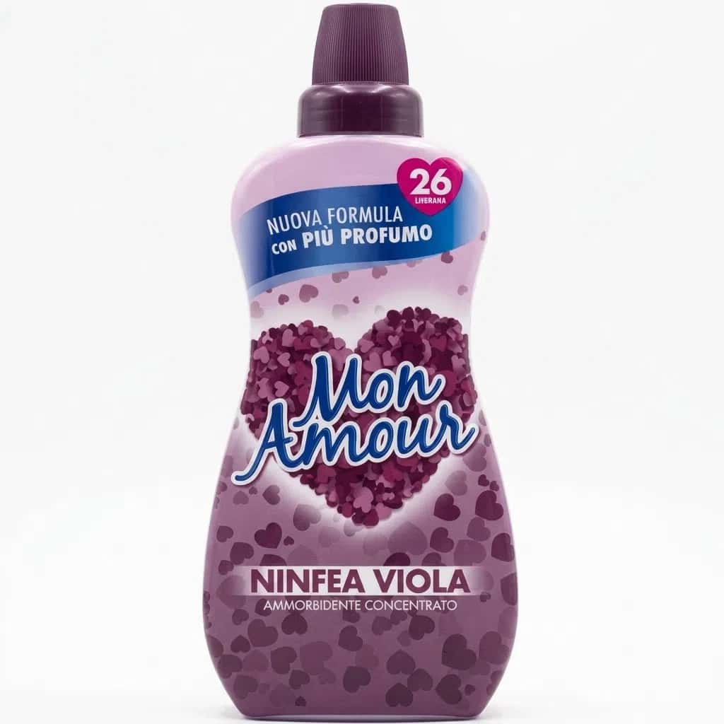 Mon Amour Ninfea Viola Fabric Softener, 650 ml - Tenderyard