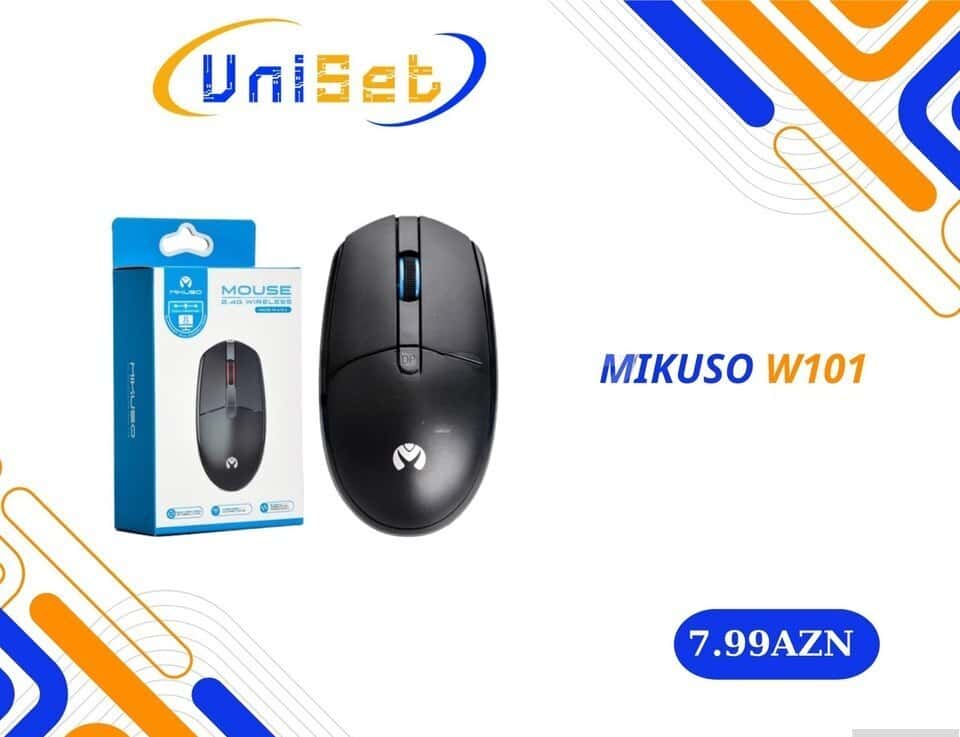 Mikuso W101 Wireless Mouse - Tenderyard