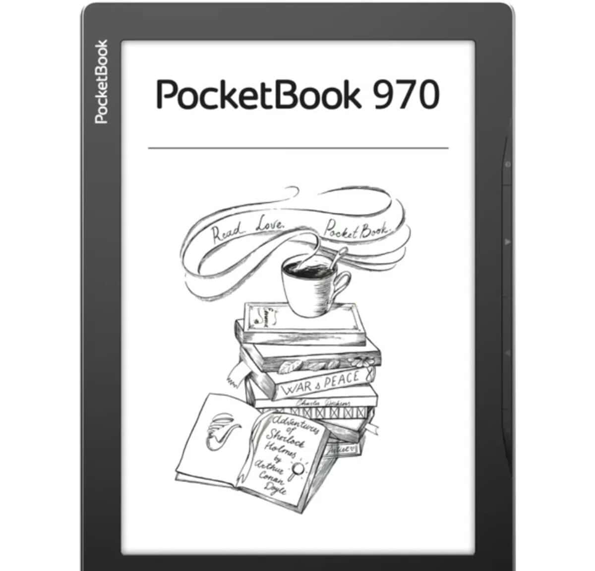 E-book reader PocketBook 970 Mist Grey 8GB - Tenderyard