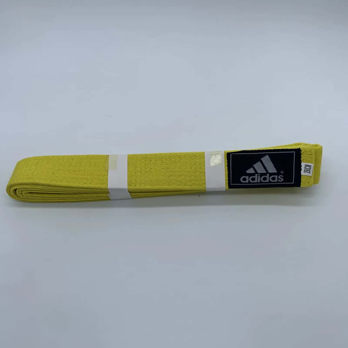 Belt for karate and judo, yellow, 250 cm - Tenderyard