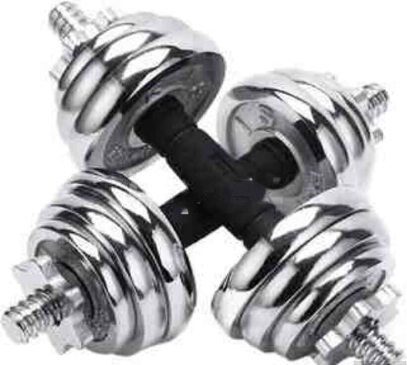 Stainless Nickel Dumbbell Set - Tenderyard