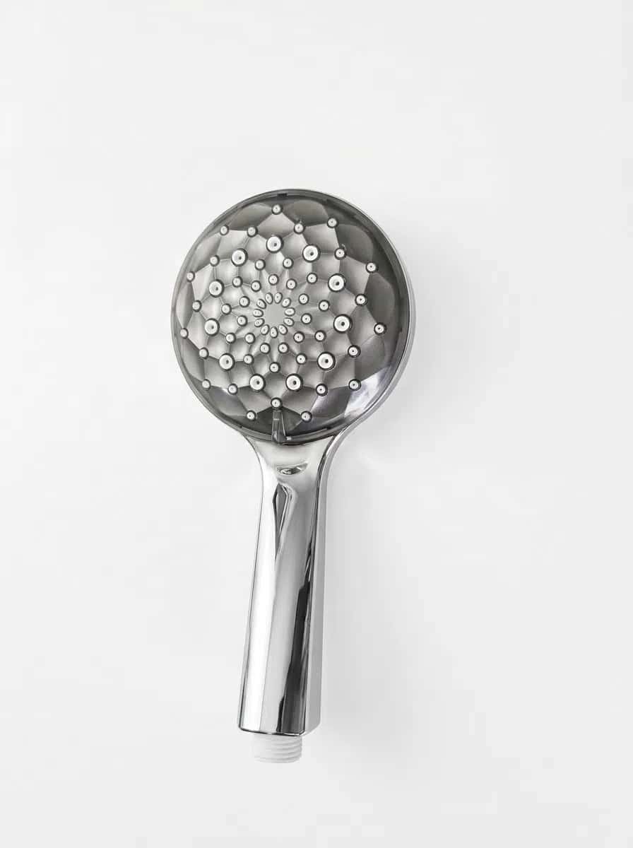 Round shower head, Silver color - Tenderyard