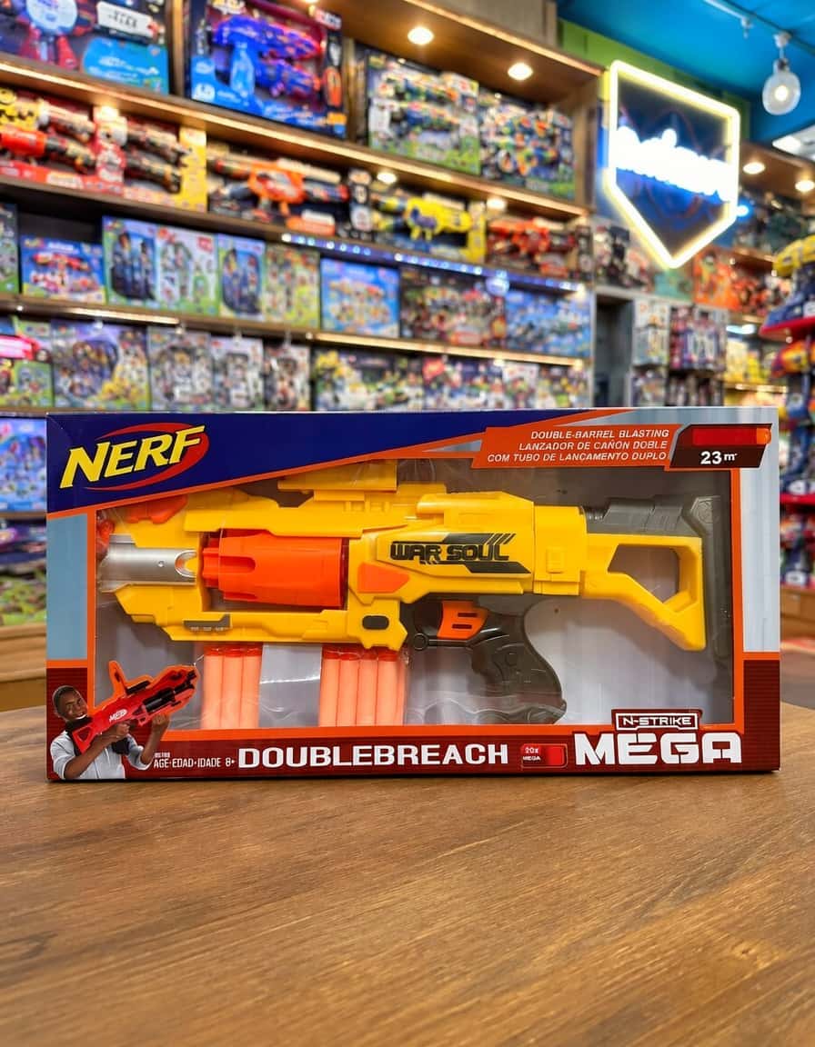 Nerf N-Strike Mega DoubleBreach Oyuncaq Silah - Tenderyard