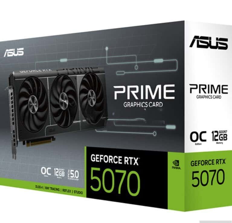 Video kart ASUS RTX 5070 Prime OC 12GB GDDR7 - Tenderyard