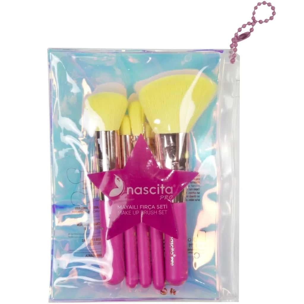 Nascita Travel Size 5-li Makiyaj Fırça Dəsti - Tenderyard