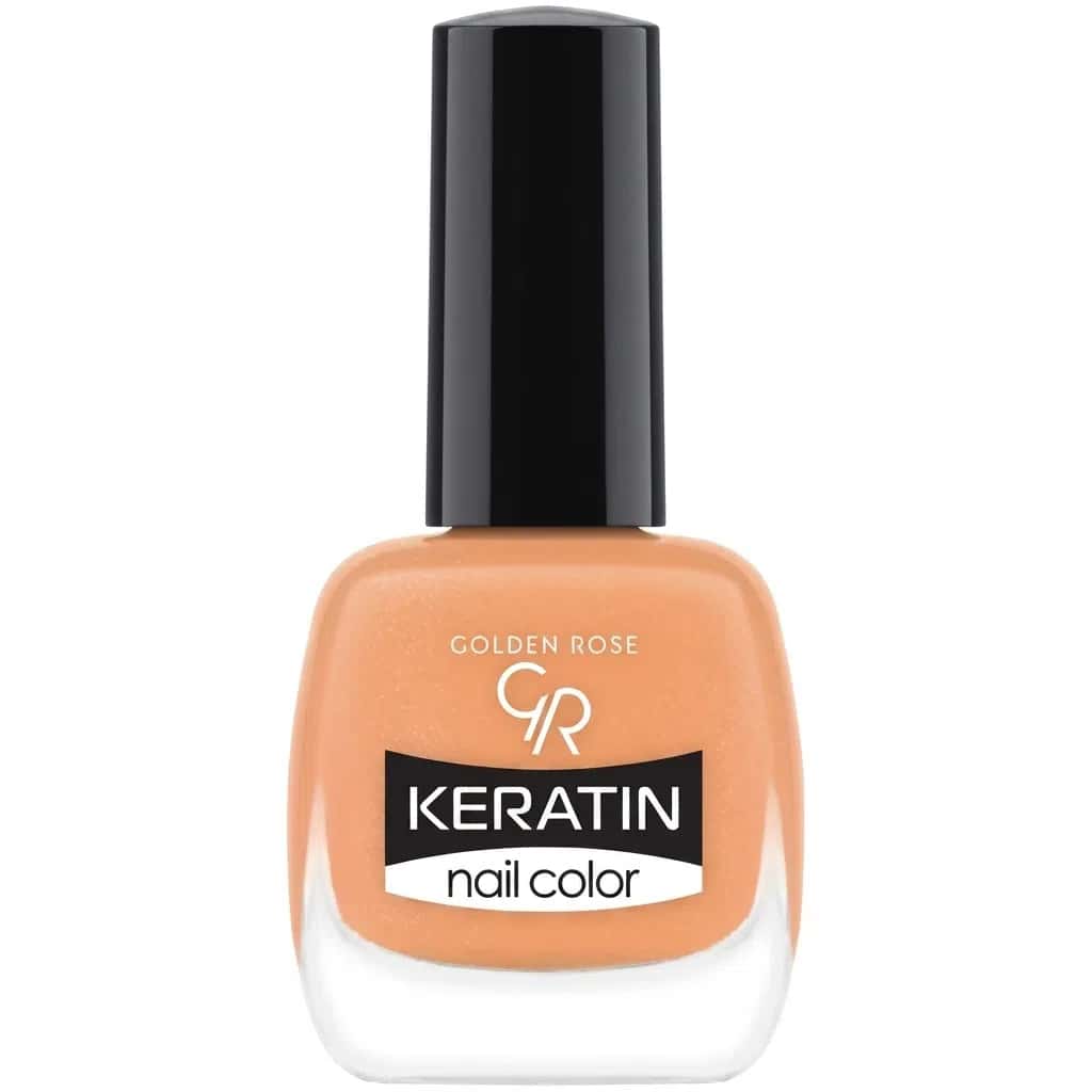 Golden Rose Keratin 109 Peach Nail Polish 10.5 ml - Tenderyard