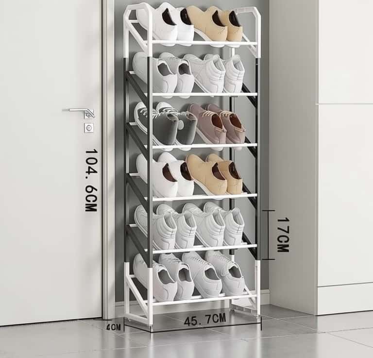 6-Tier Shoe Rack - Tenderyard
