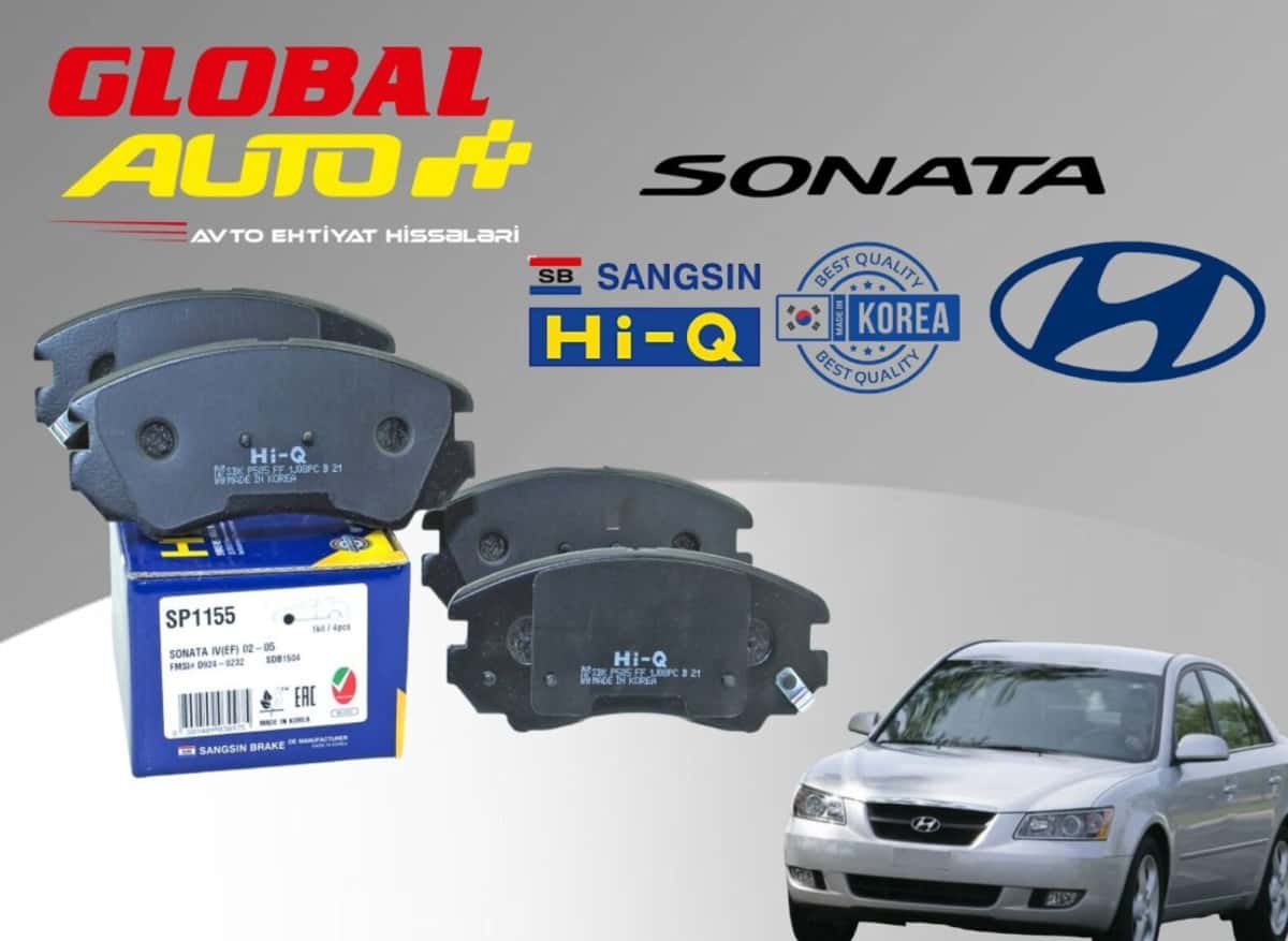 Brake pad for Hyundai Sonata 2005-2009 - Tenderyard