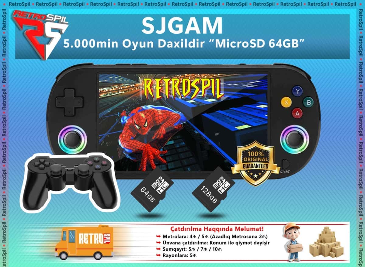 SJGAM M22 Pro Retro Oyun Konsolu - Tenderyard