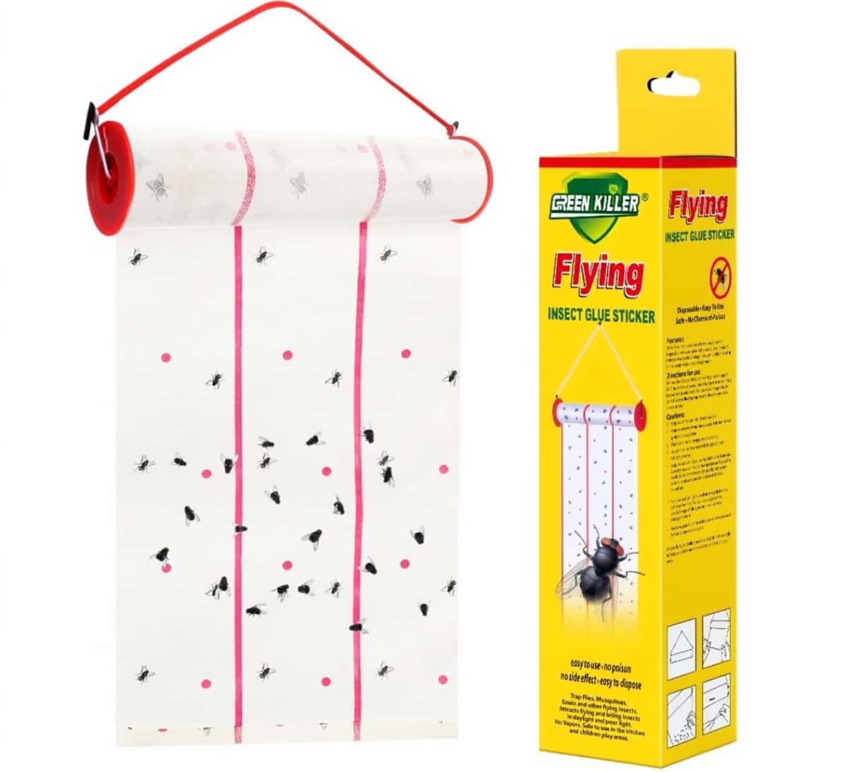 Fly and Insect Catcher Adhesive Roll Model - Tenderyard