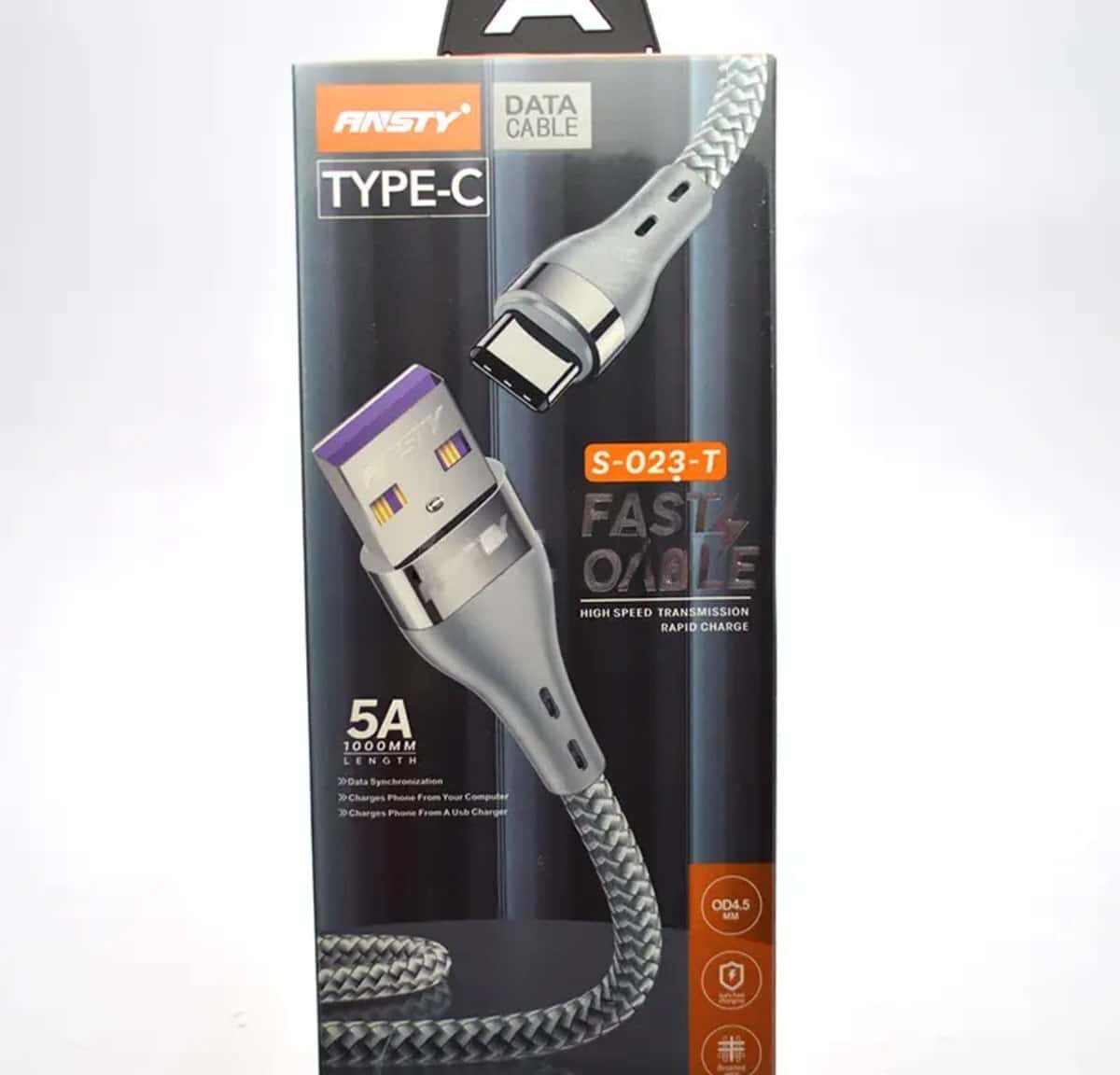 Qara rəng data kabel, USB - Tenderyard