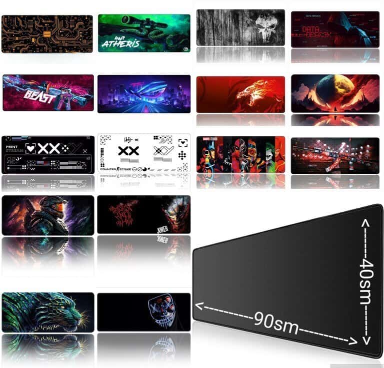 Gaming Mouse Pad 90x40 cm - Tenderyard