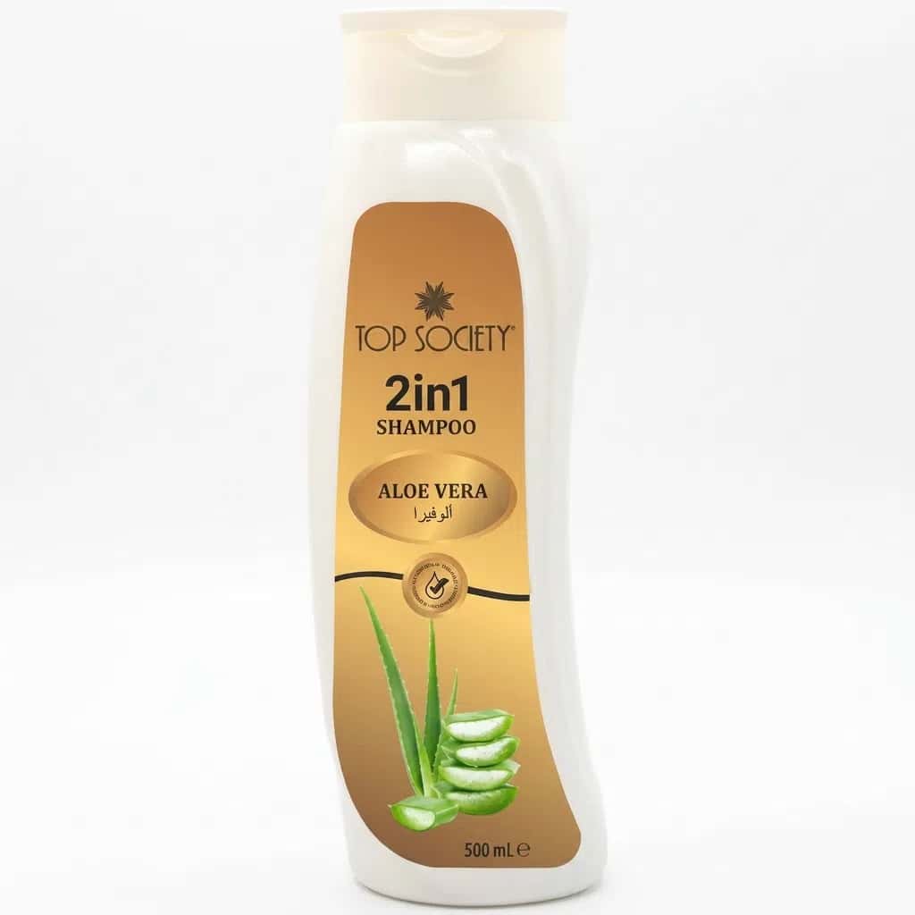 Top Society Aloe Vera 2in1 Шампунь 500 мл - Tenderyard