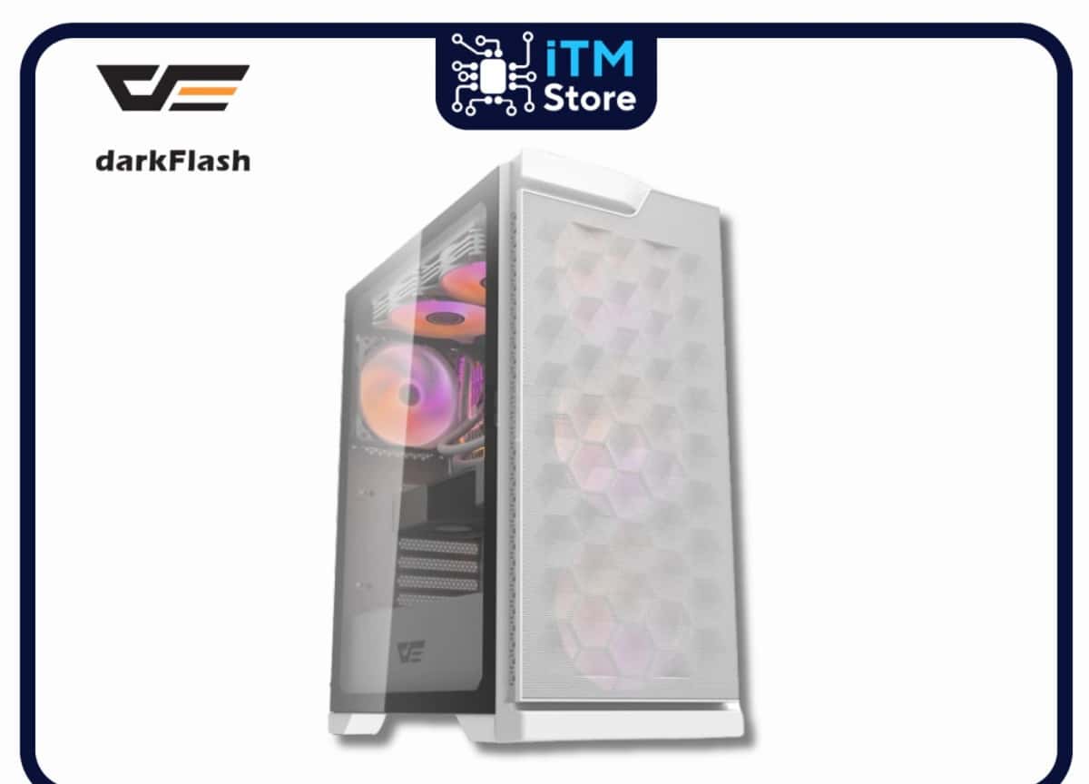 Computer case Aigo Darkflash DK361 White - Tenderyard
