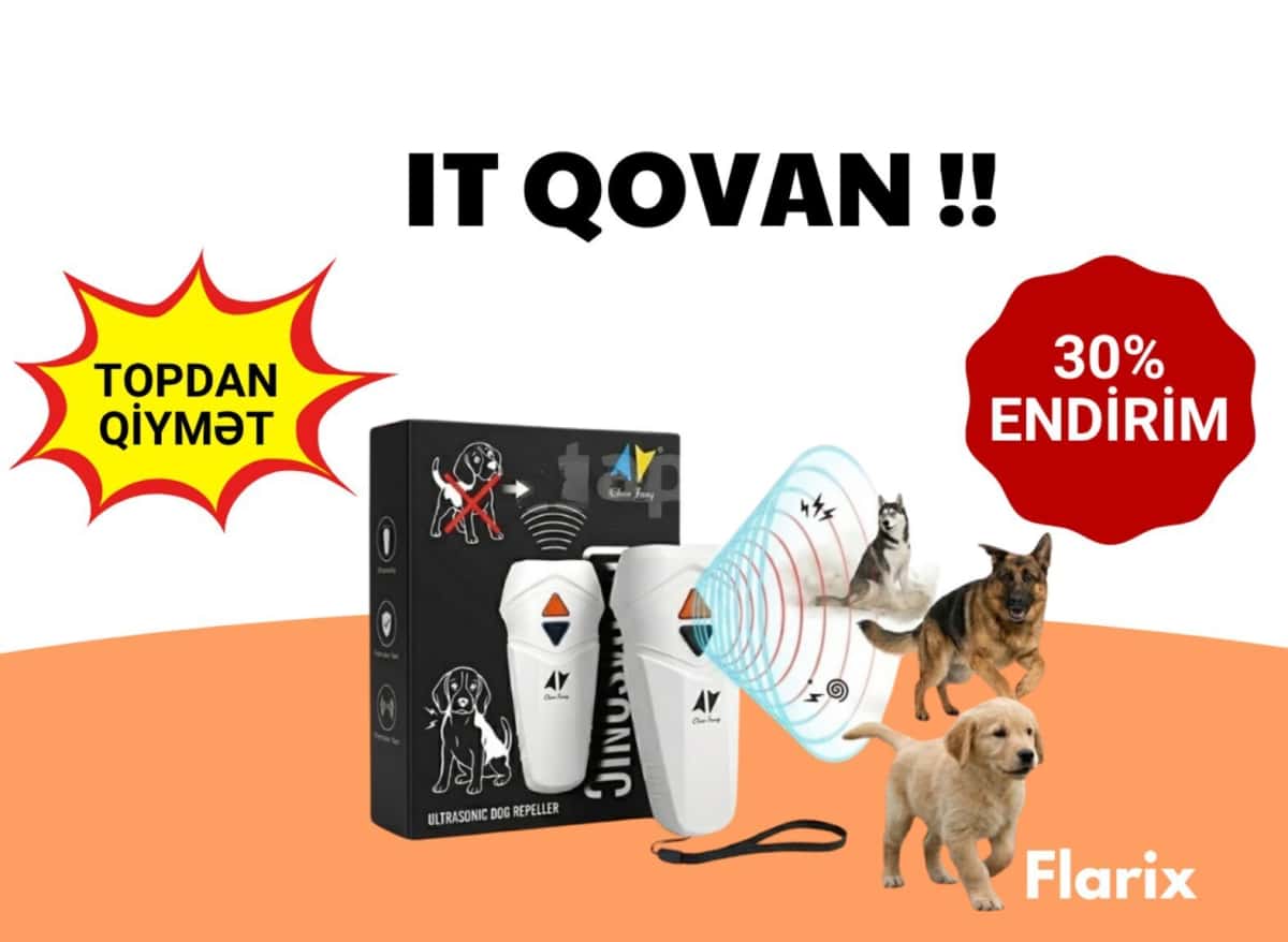 İt qovan aparat ultrasəs texnologiyalı - Tenderyard