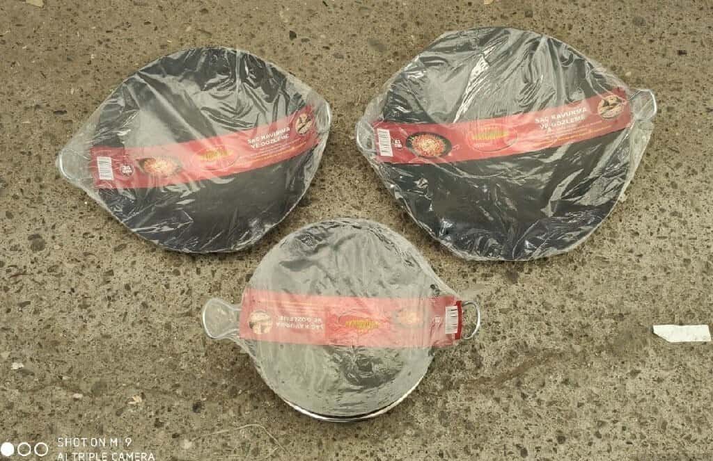 Türk İstehsalı Tefal Materiallı Sac Ocaq Dəsti - Tenderyard