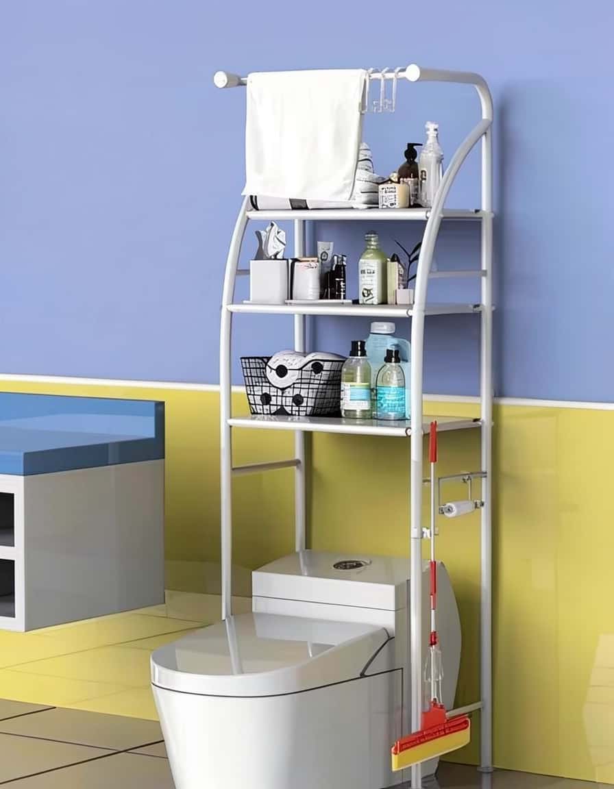 Hamam otağı rəfi Ağ rəng - Tenderyard