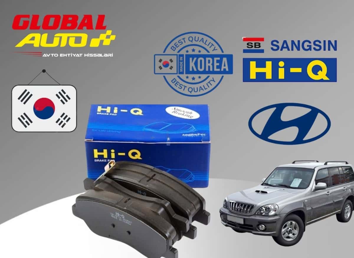 Brake pad Hyundai Terracan 2001-2007 - Tenderyard