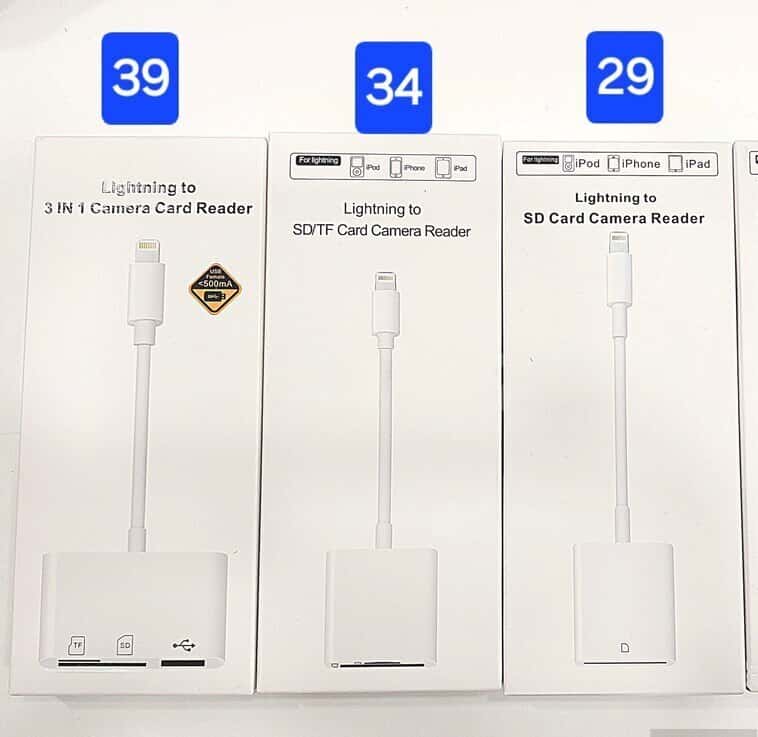 SD and Micro SD Card Reader Adapter for Apple iPhone - Tenderyard