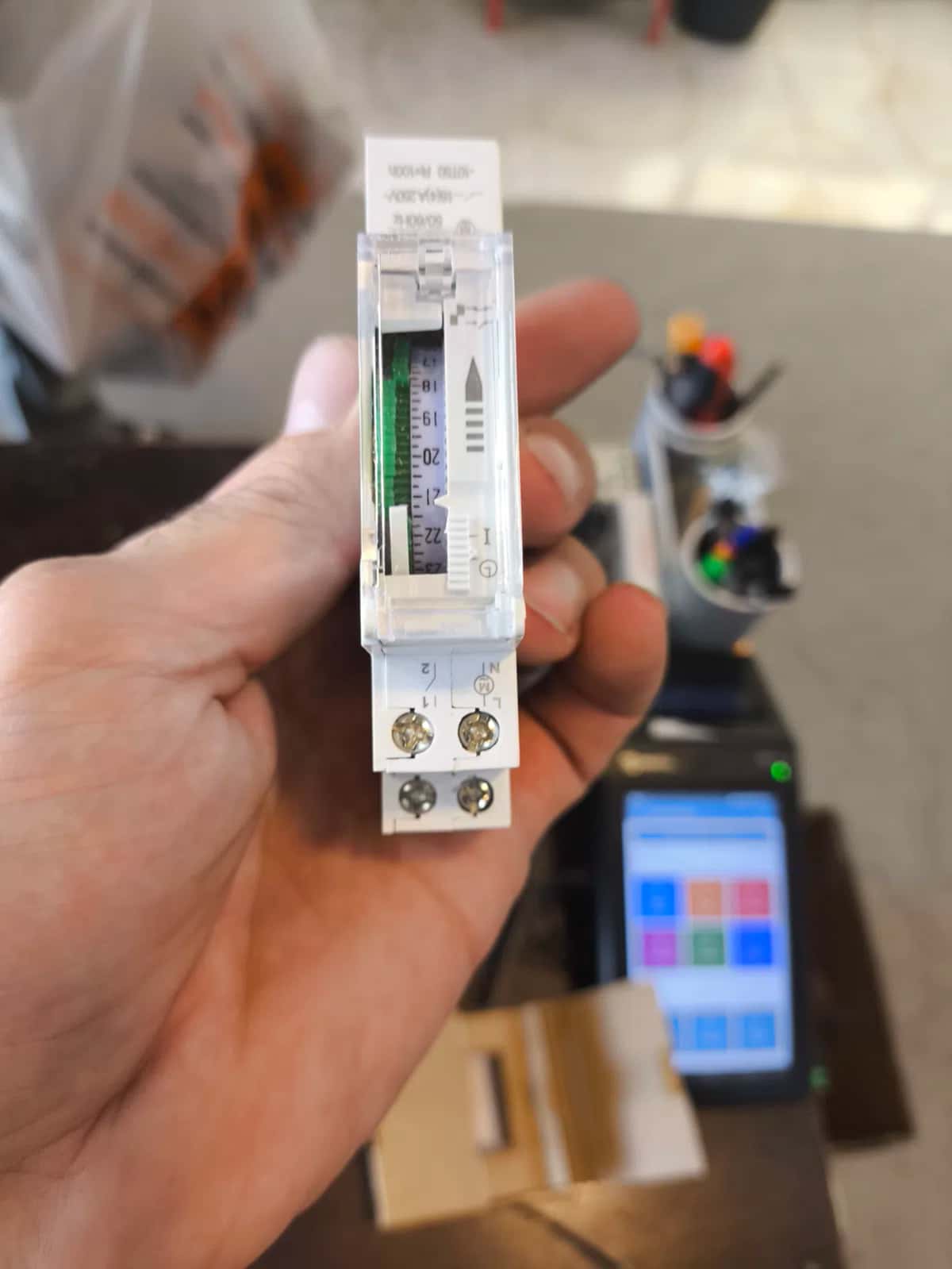 Timer DIN rail mechanical time relay - Tenderyard