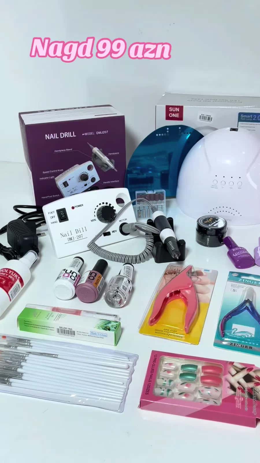 Manicure equipment set DM-207 - Tenderyard