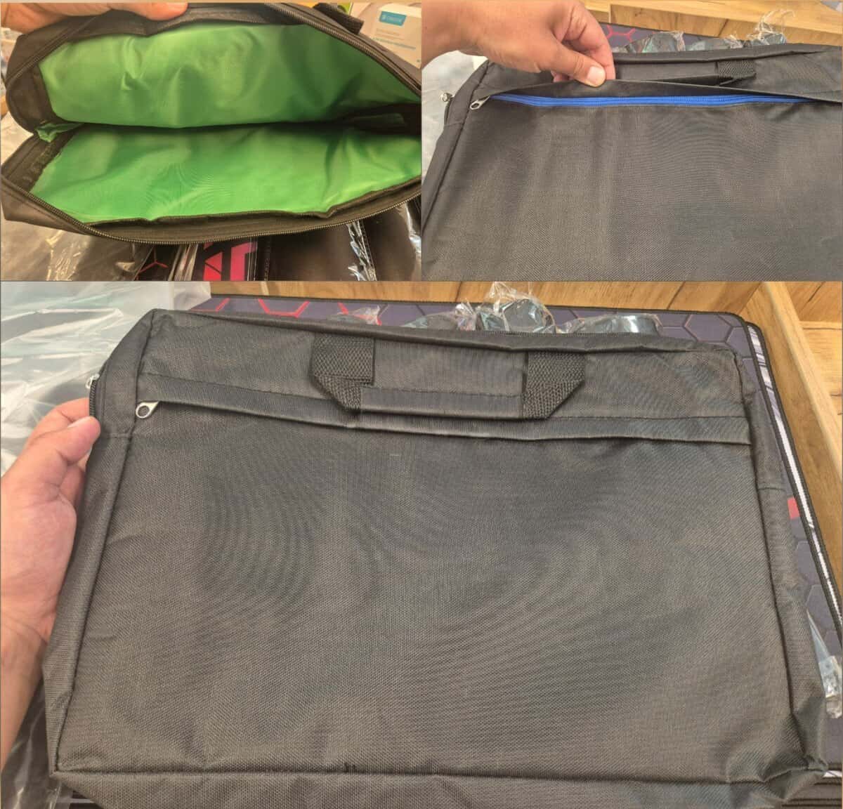 Laptop bag Gray color - Tenderyard