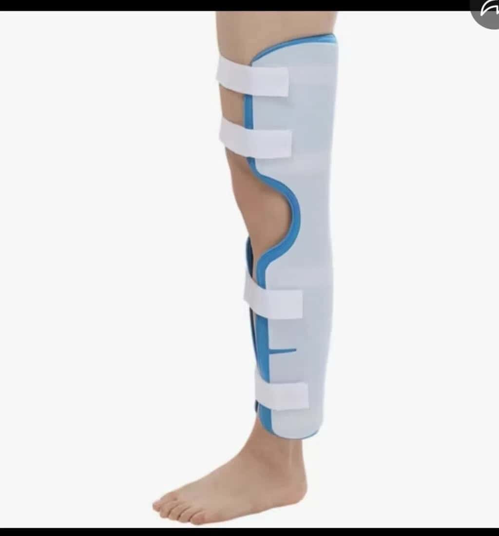 Orthopedic brace for knee and calf - Tenderyard