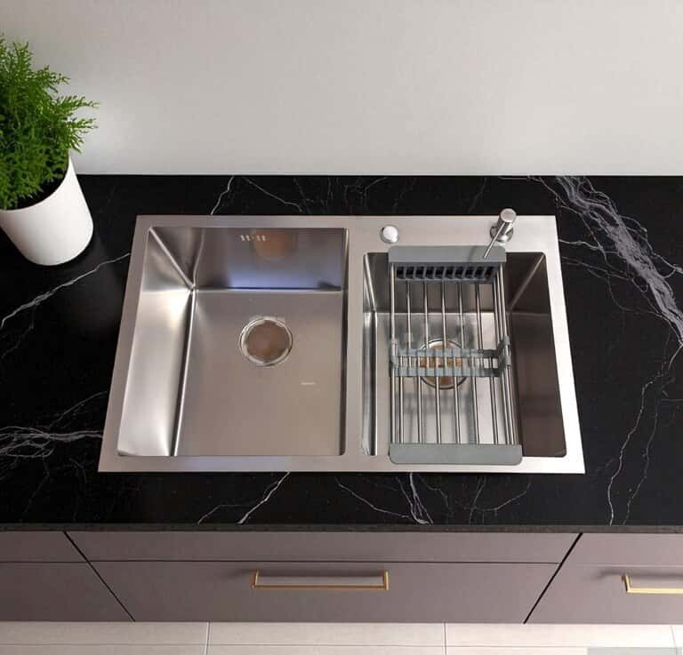 Rectangular sink, Gray color - Tenderyard