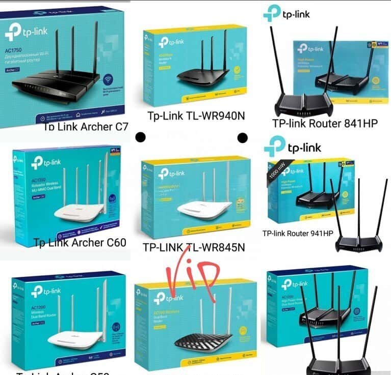 TP-Link Wi-Fi Router and Modem Models - Tenderyard
