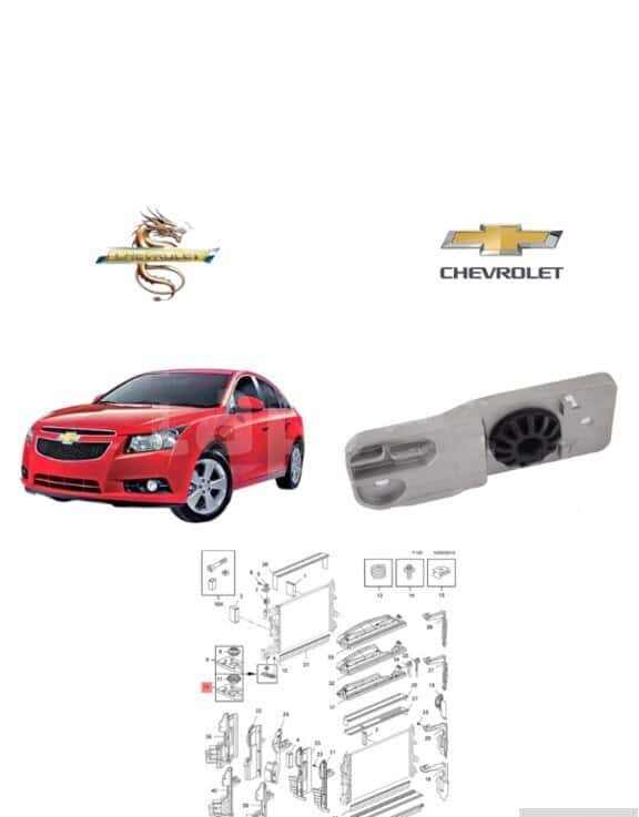 Radiator lower pin for Chevrolet Cruze 2014 - Tenderyard