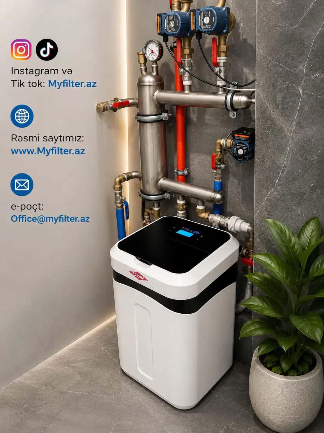 Dow Water Softening and Filtration System - Tenderyard