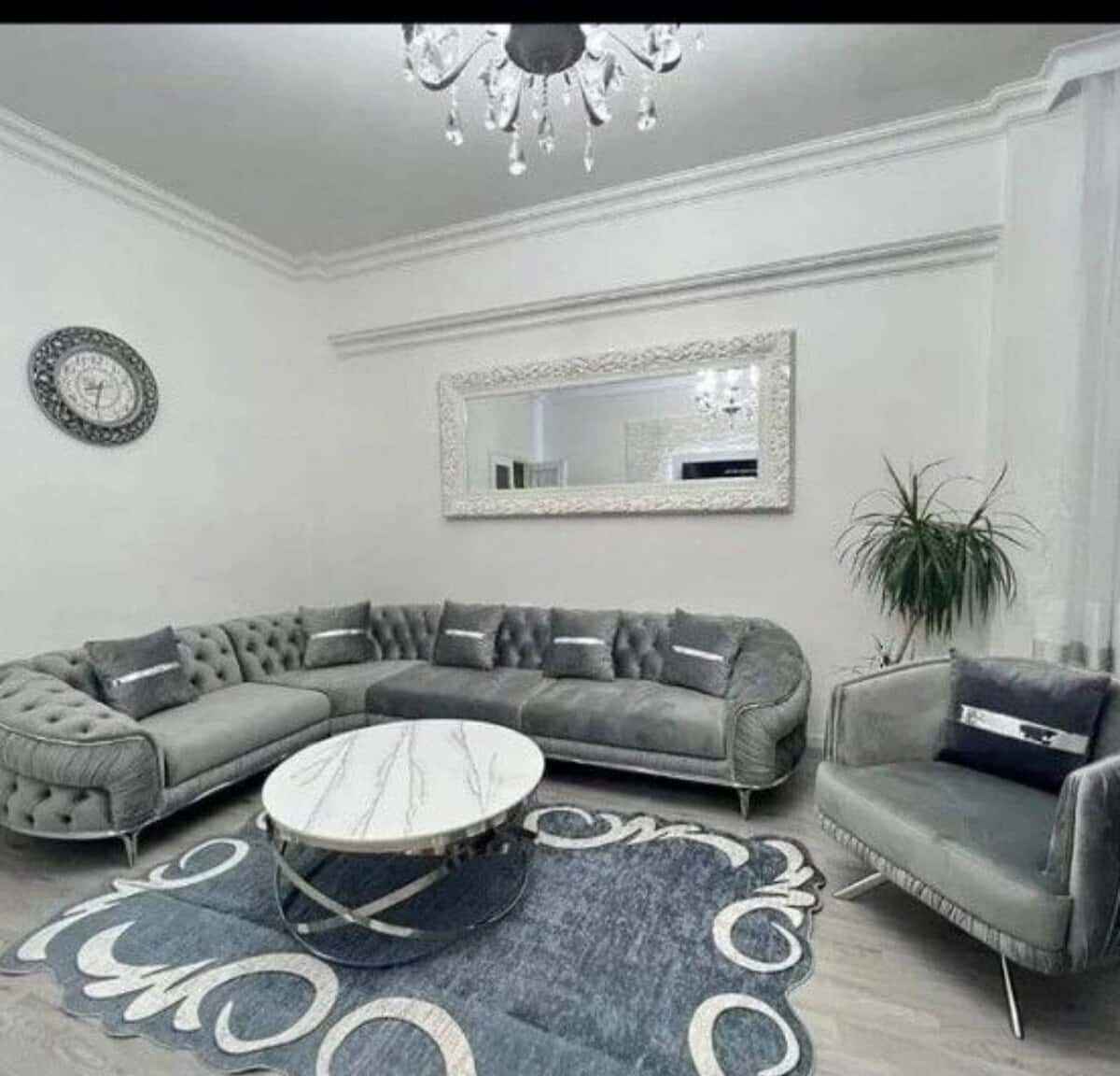 Künc divan, Qarışıq rəng - Tenderyard