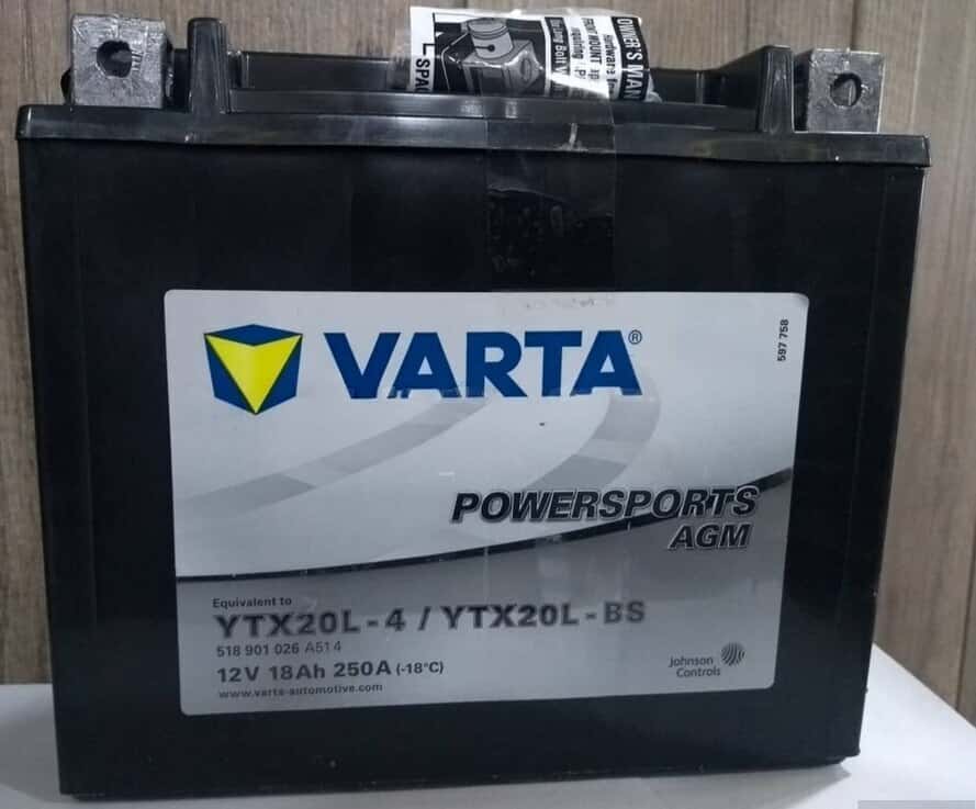 Аккумулятор Varta 12V 18Ah - Tenderyard