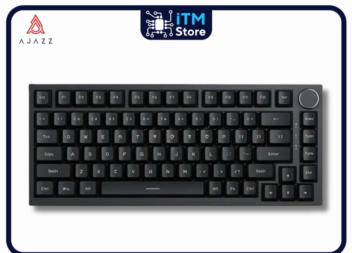 Keyboard Ajazz AK820 Black - Tenderyard