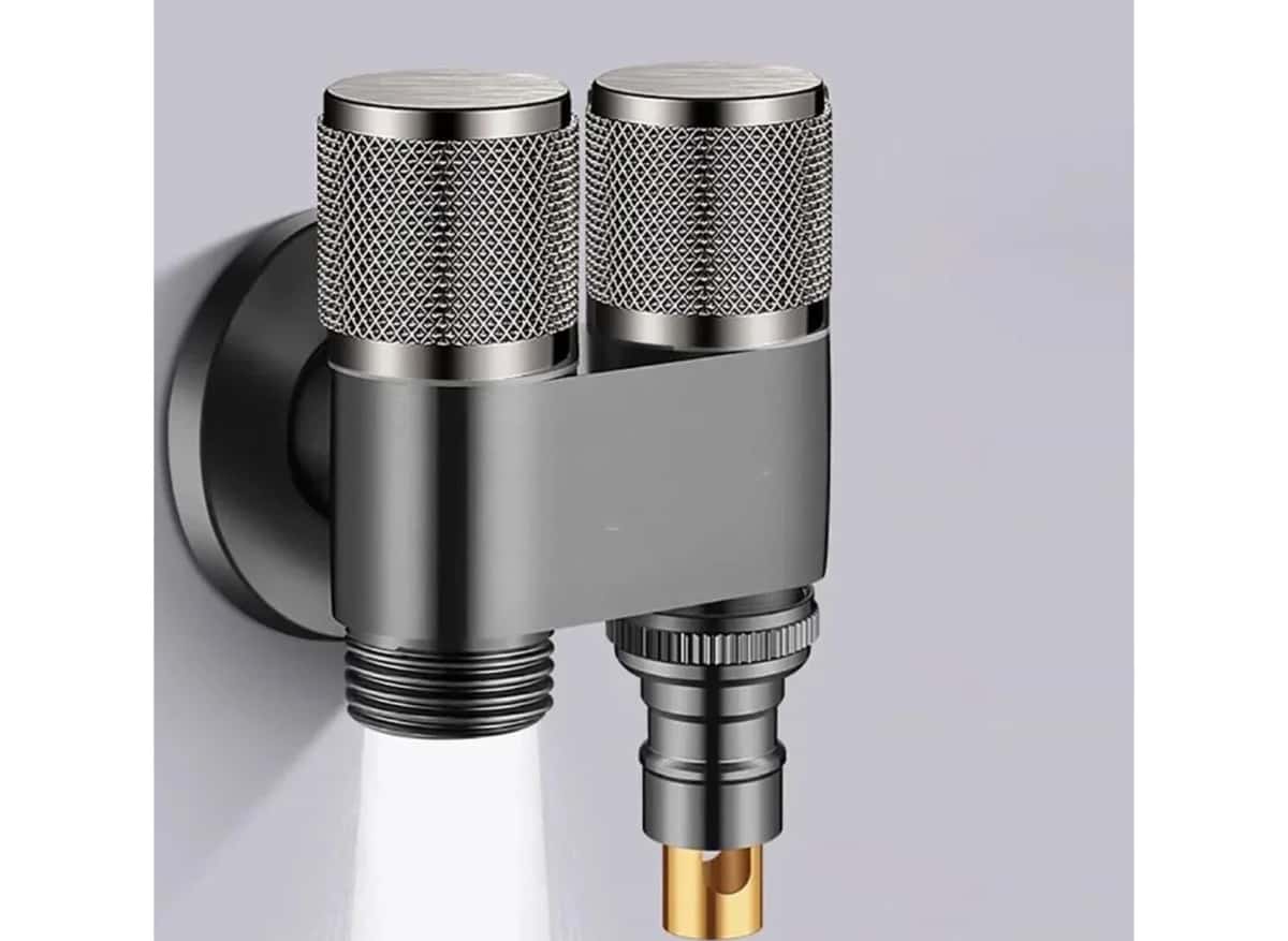 Kitchen faucet, Silver color - Tenderyard