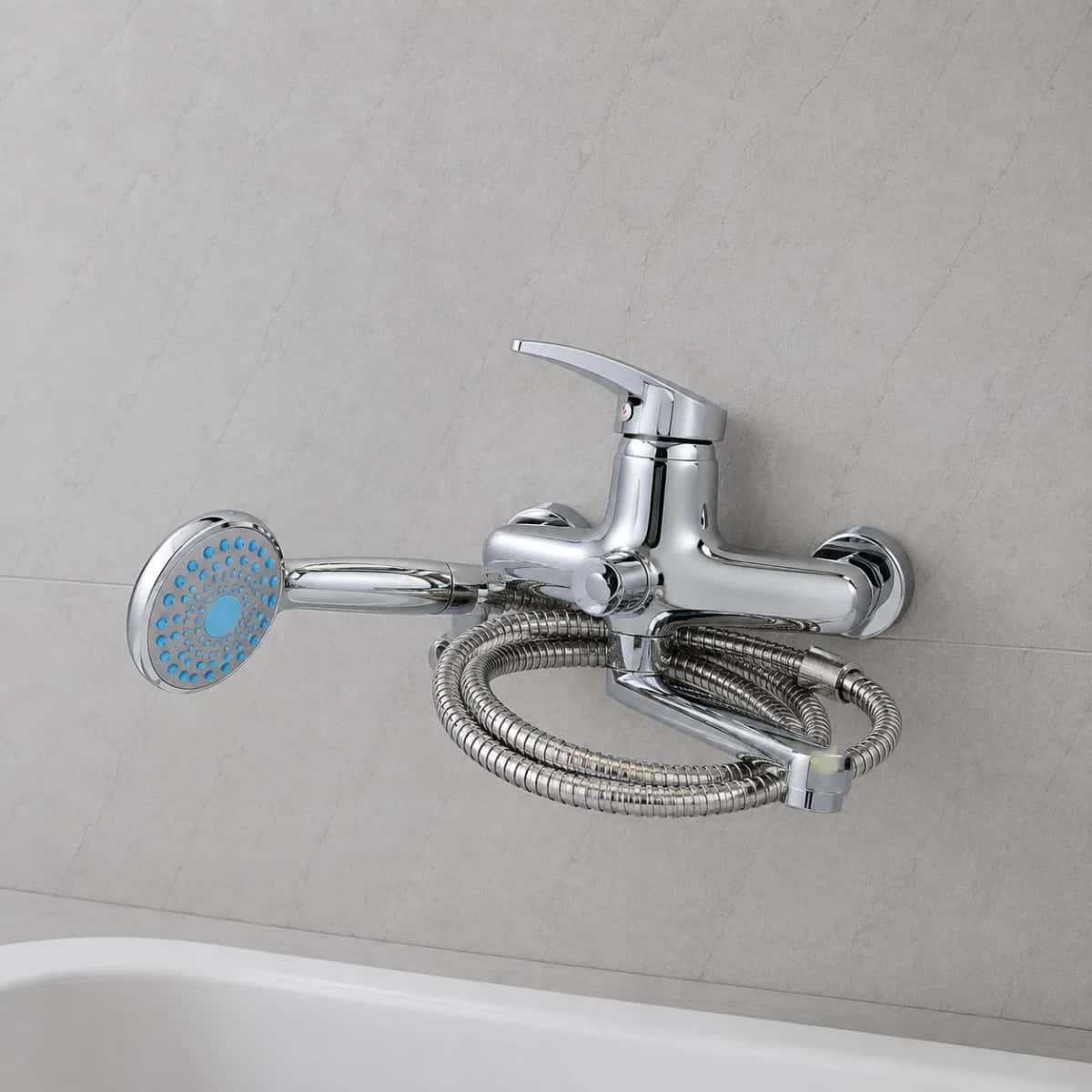 Shower faucet, Silver color - Tenderyard