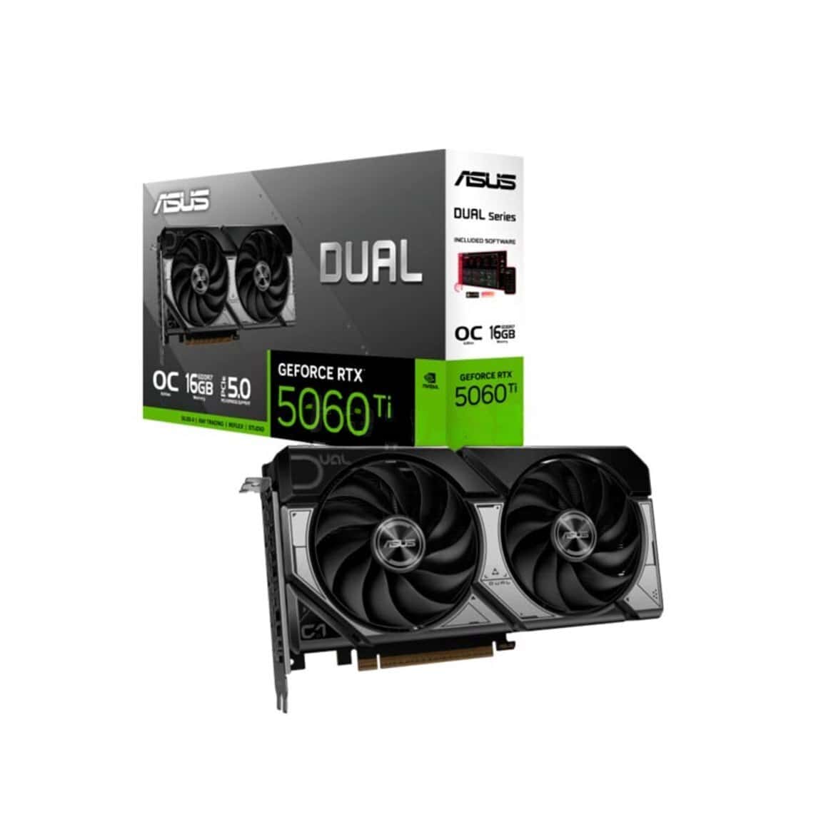 Videokart ASUS Dual RTX 5060 Ti 16GB - Tenderyard