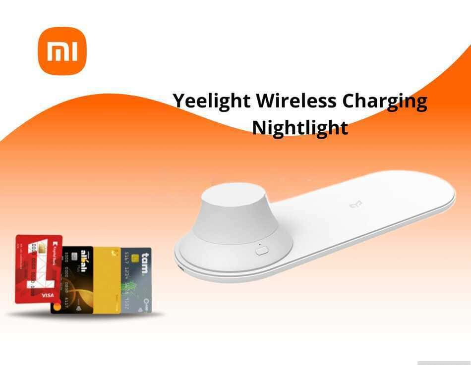 Smart night light Yeelight Wireless Charging Nightlight - Tenderyard