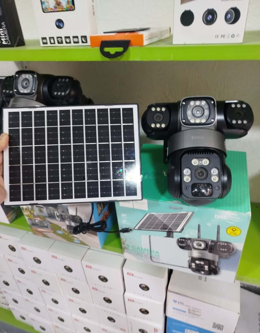 4G SIM Card Solar 360° FHD 12MP/4K Camera - Tenderyard