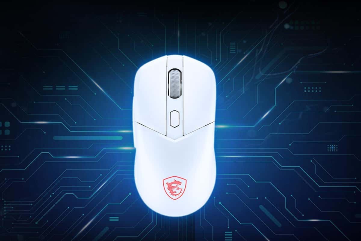 Gaming siçan MSI Versa 300 White Wireless - Tenderyard