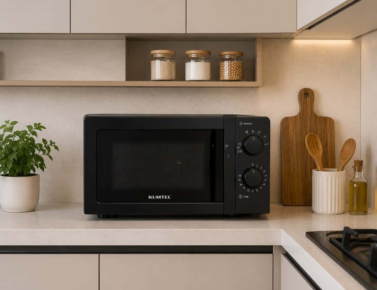 Silver Microwave oven - Tenderyard