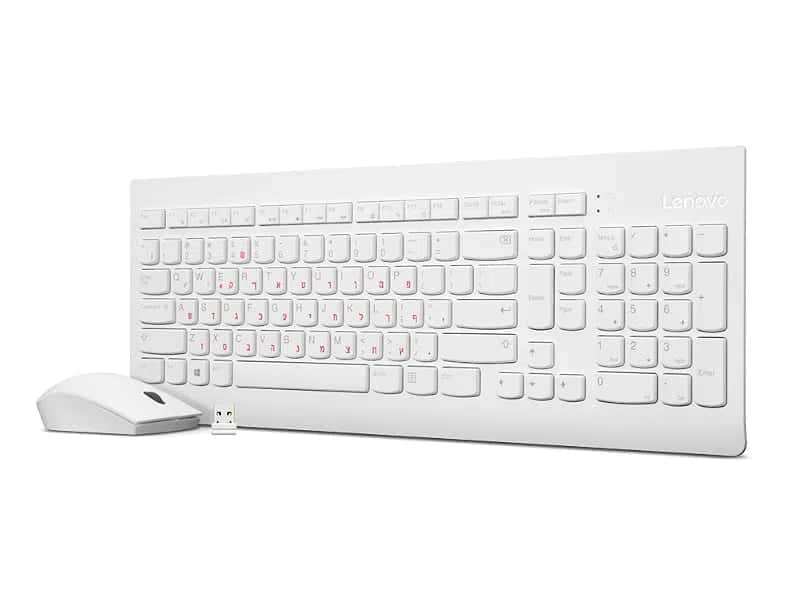Lenovo, Keyboard, Color White - Tenderyard
