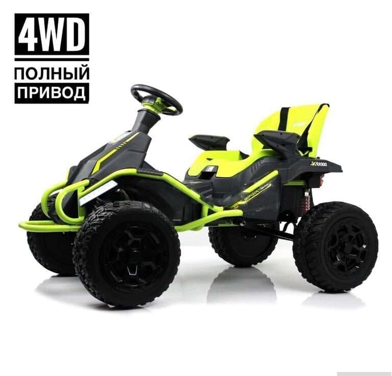 Elektrikli avtomobil Buggy S888SS 4WD yaşıl - Tenderyard