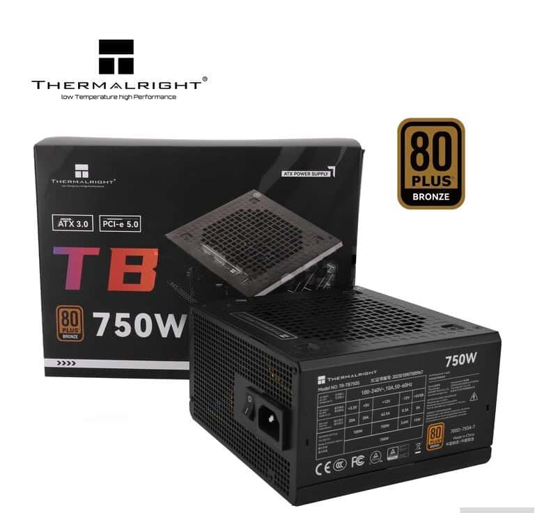 Qida bloku Thermalright TR-TB750S 750W 80+ Bronze - Tenderyard