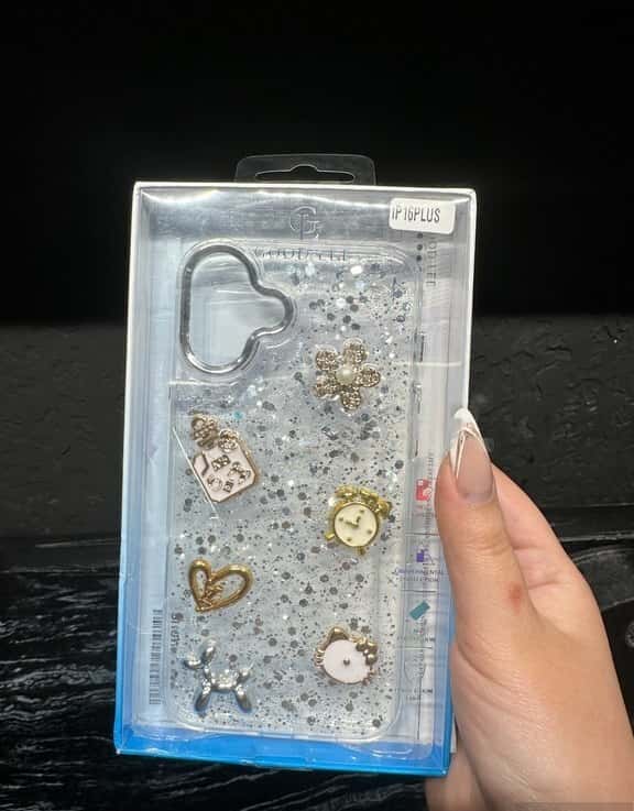 Swarovski back cover for iPhone 16 Plus - Tenderyard