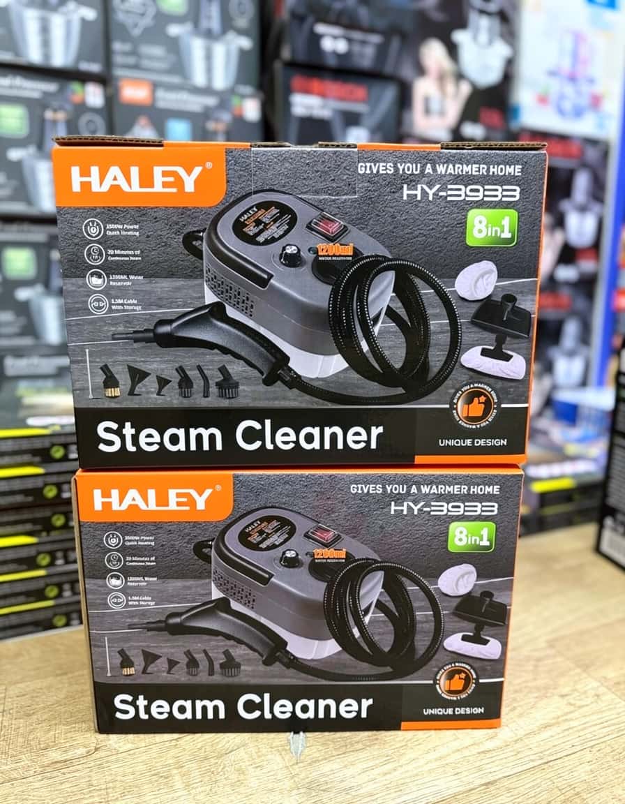 Пароочиститель Haley HY-3933 8в1 - Tenderyard