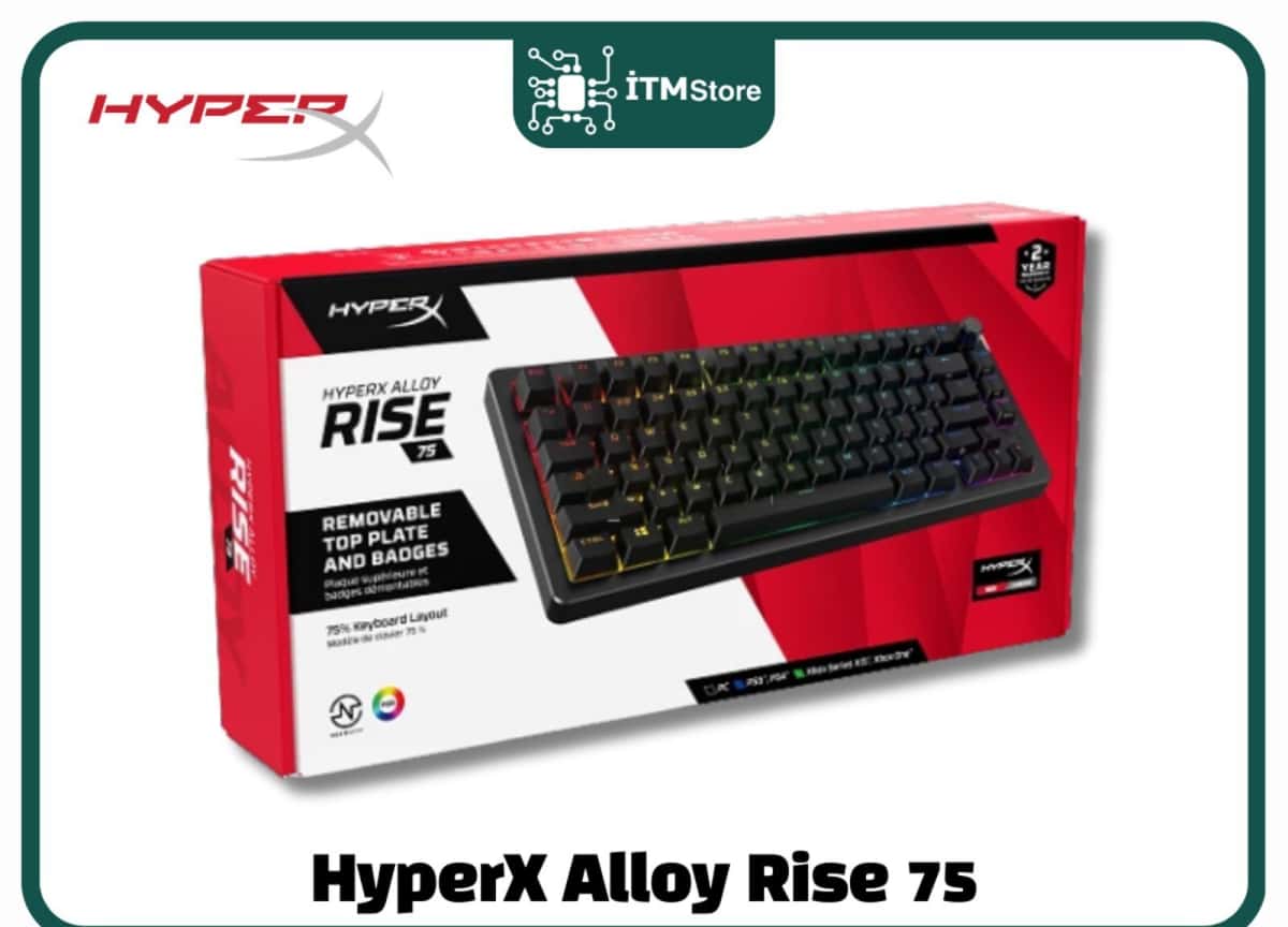 Keyboard HyperX Alloy Rise 75 - Tenderyard