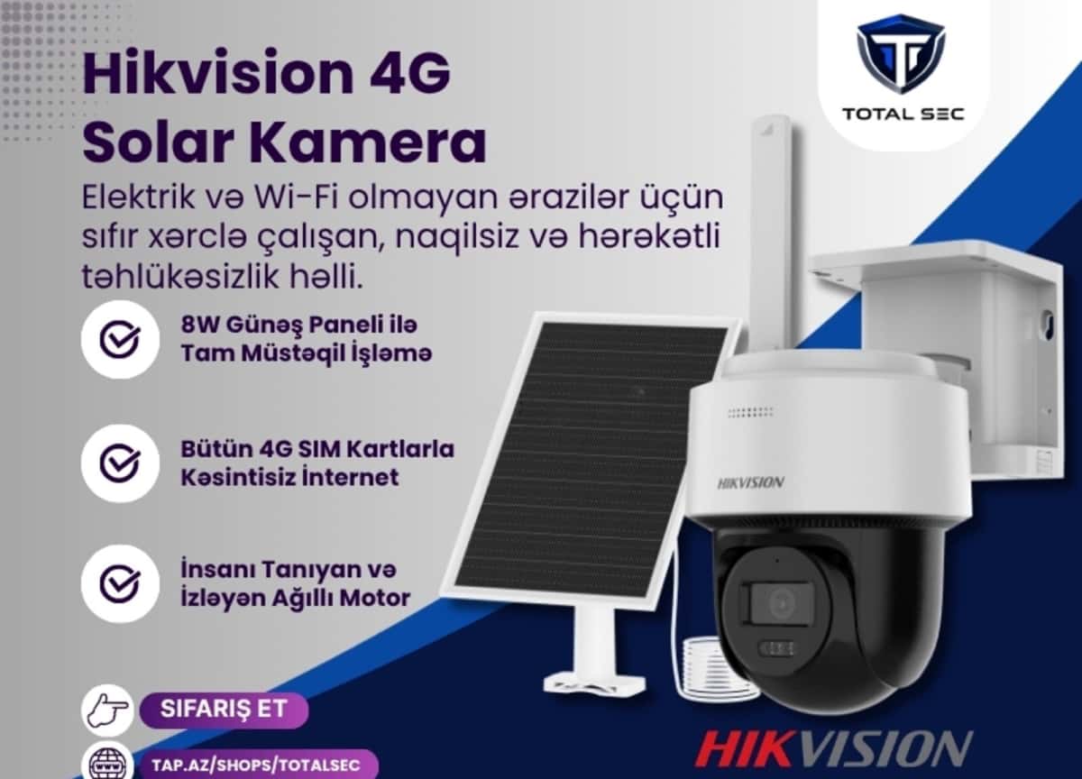 Surveillance camera Hikvision DS-2CFSP4/4G 4MP PTZ - Tenderyard