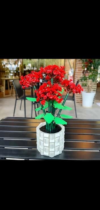 Lego Flower Bouquet Construction Set - Tenderyard